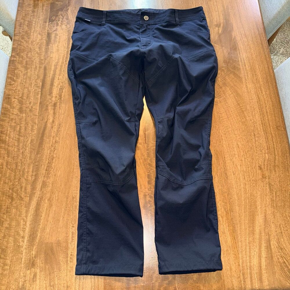Kuhl Renegade Pants Mens 40x30 Black Style 5603 Stretch Hiking Outdoor